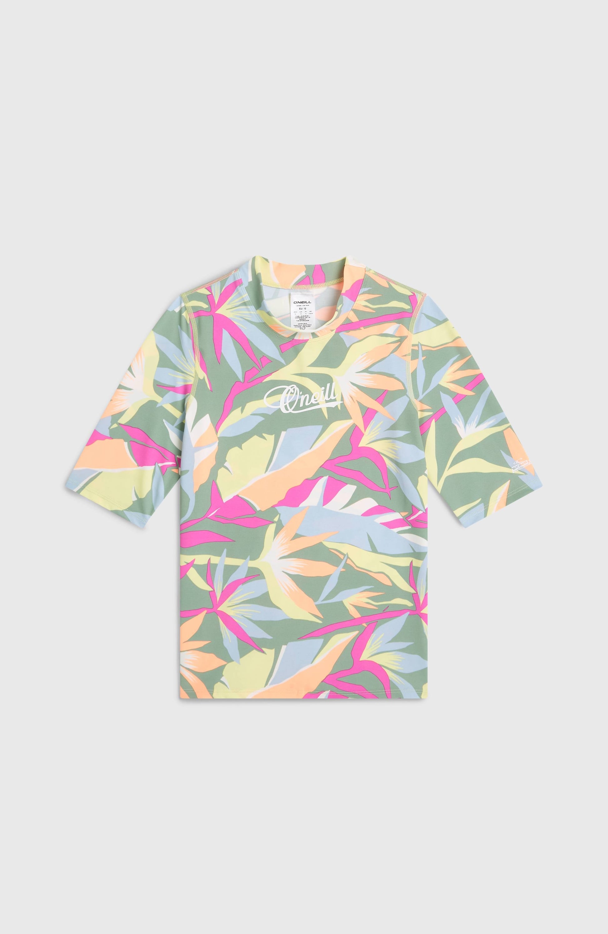 O'Neill Graphic Short-Sleeve Skin Kids - Green Wmns Tropicana
