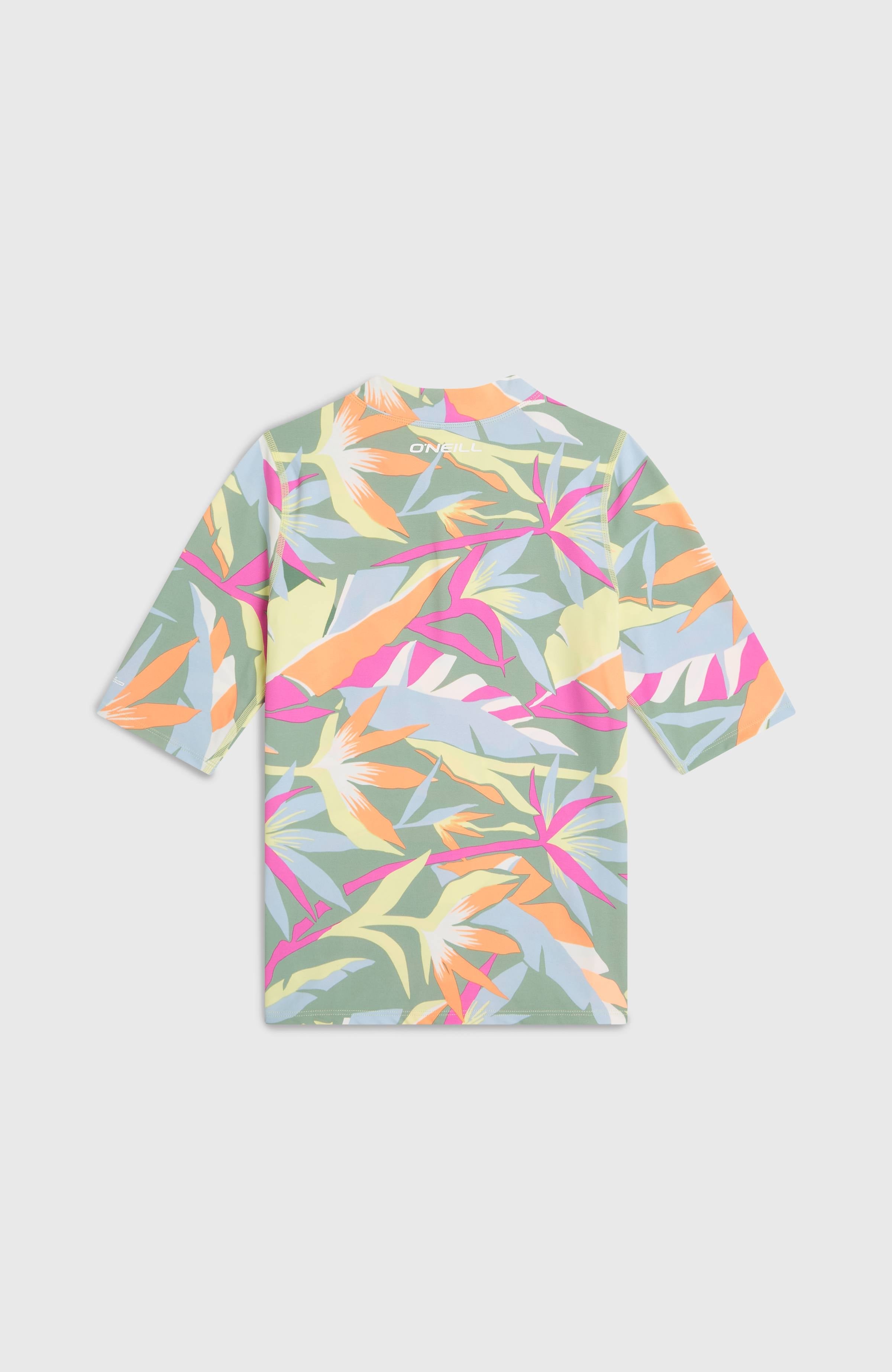 O'Neill Graphic Short-Sleeve Skin Kids - Green Wmns Tropicana