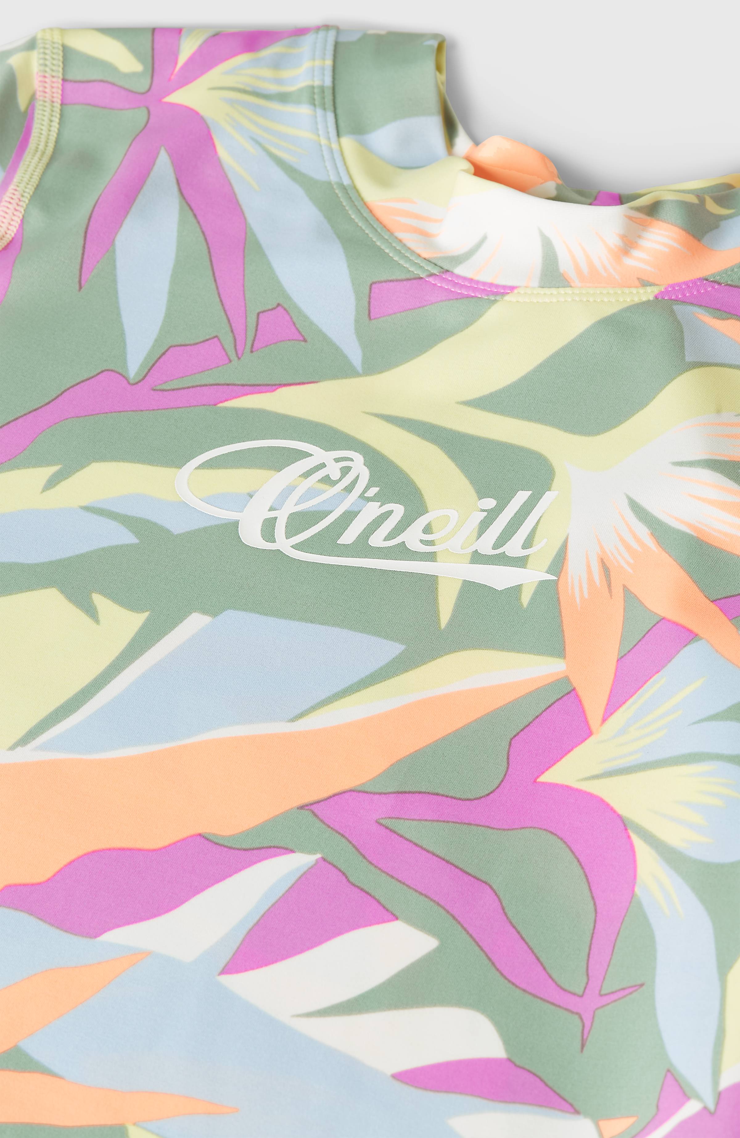 O'Neill Graphic Short-Sleeve Skin Kids - Green Wmns Tropicana