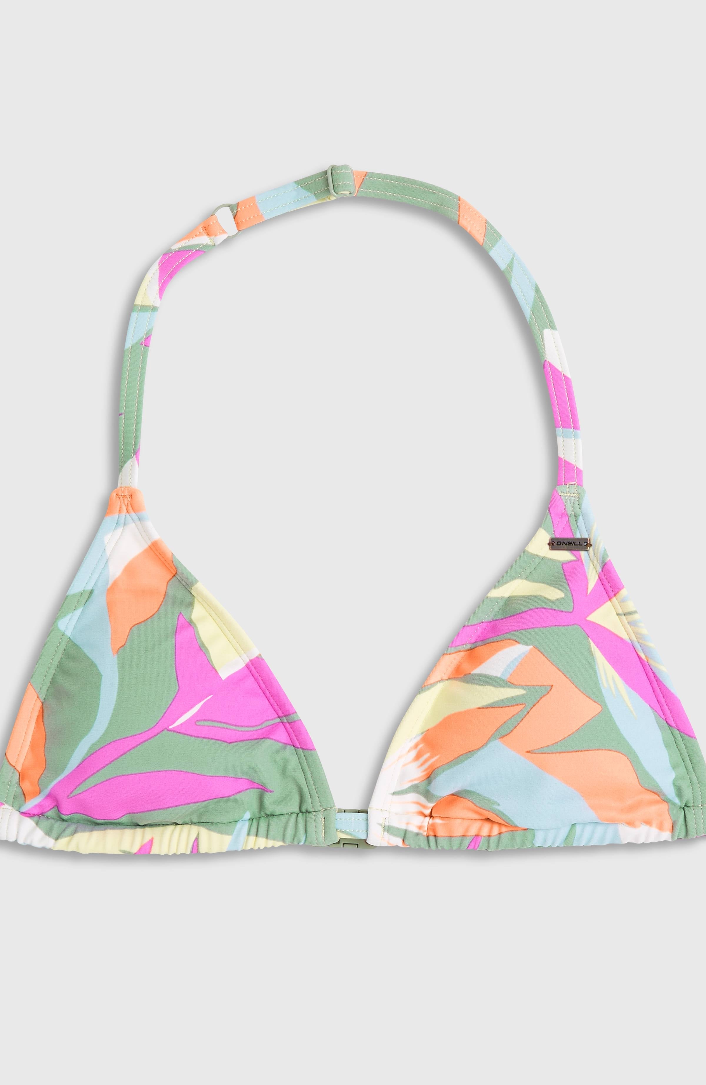 Essentials Triangle Bikini Set Kids - Green Wmns Tropicana