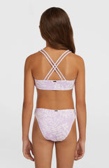 O'Neill Tropics Bikini Set Kids - Purple Island Sky
