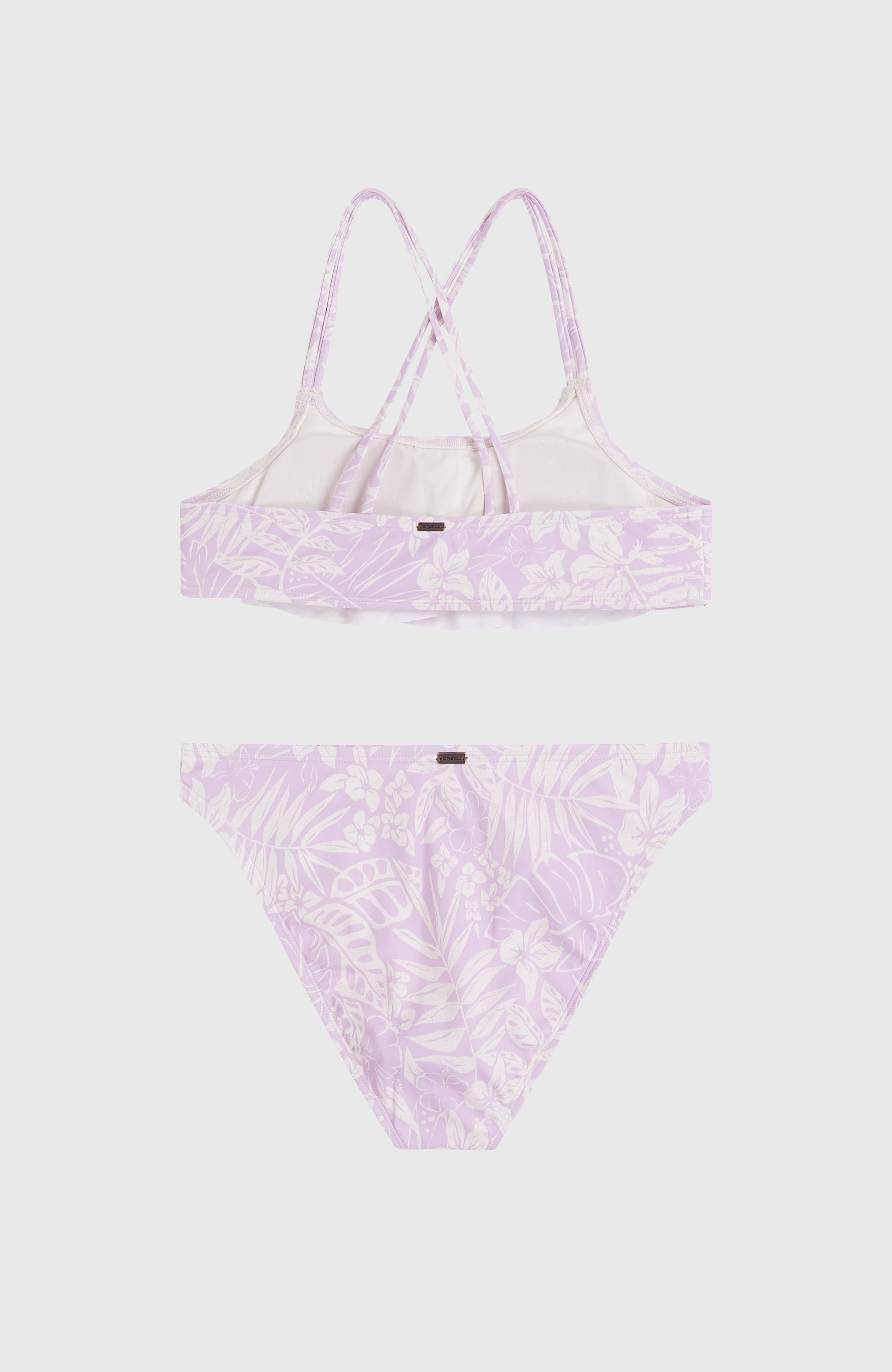 O'Neill Tropics Bikini Set Kids - Purple Island Sky