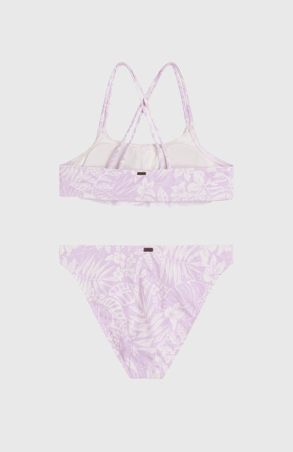 O'Neill Tropics Bikini Set Kids - Purple Island Sky