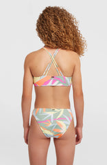 O'Neill Tropics Bikini Set Kids - Green Wmns Tropicana