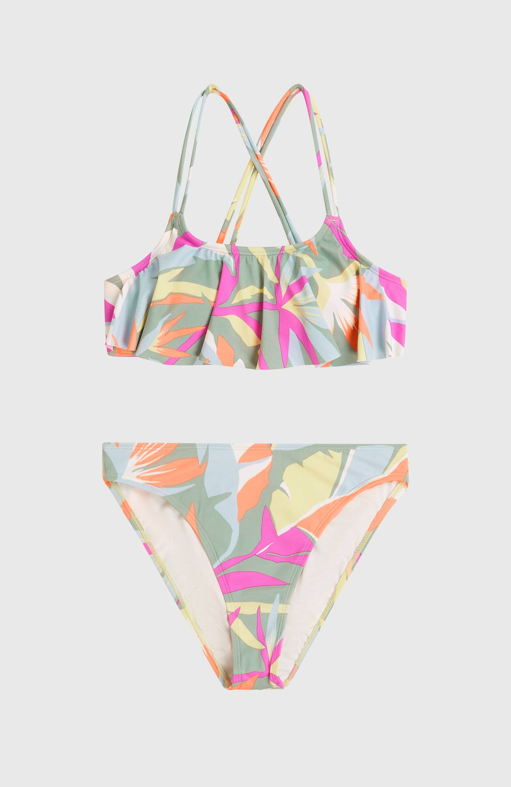 O'Neill Tropics Bikini Set Kids - Green Wmns Tropicana