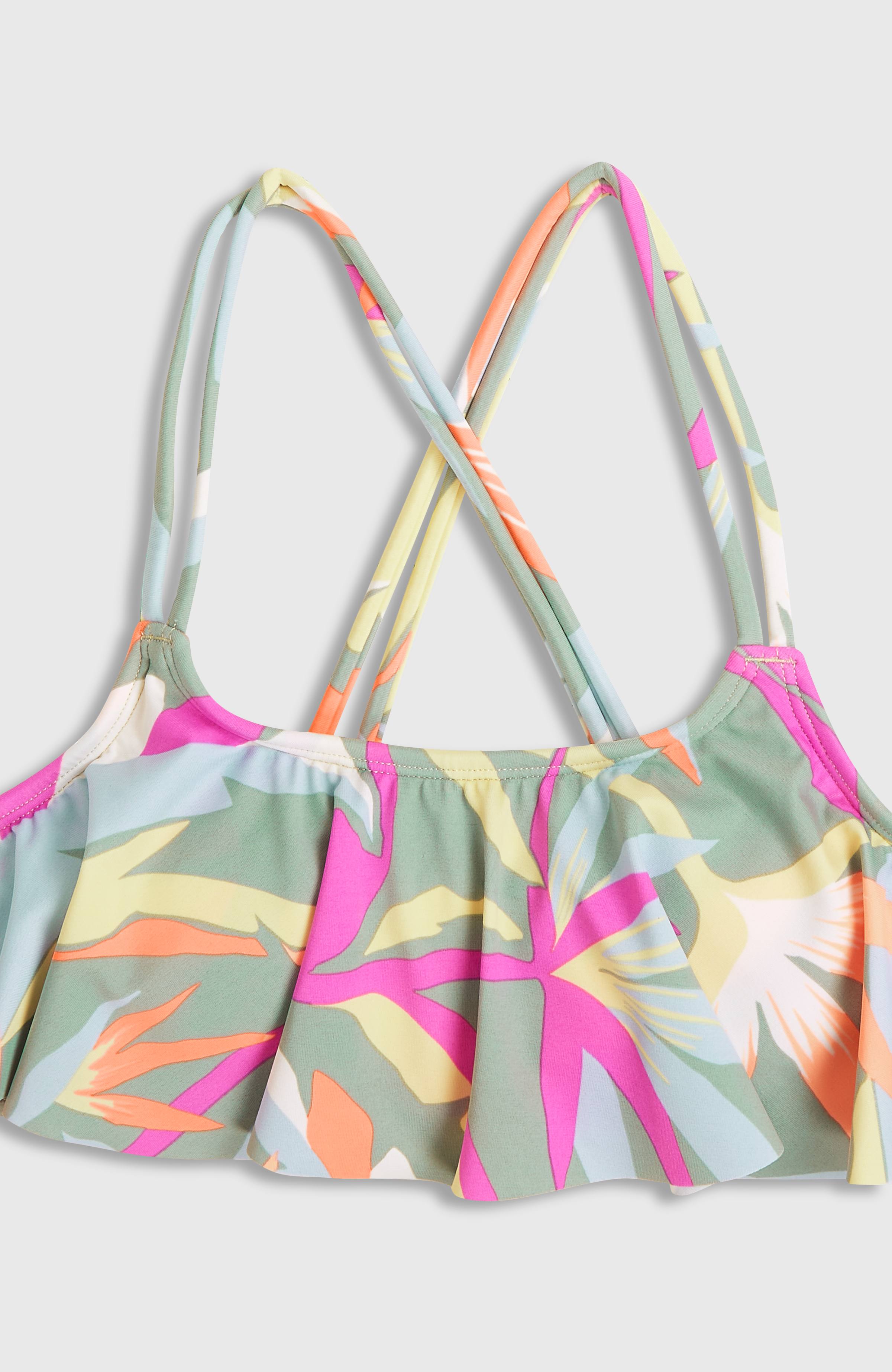 O'Neill Tropics Bikini Set Kids - Green Wmns Tropicana