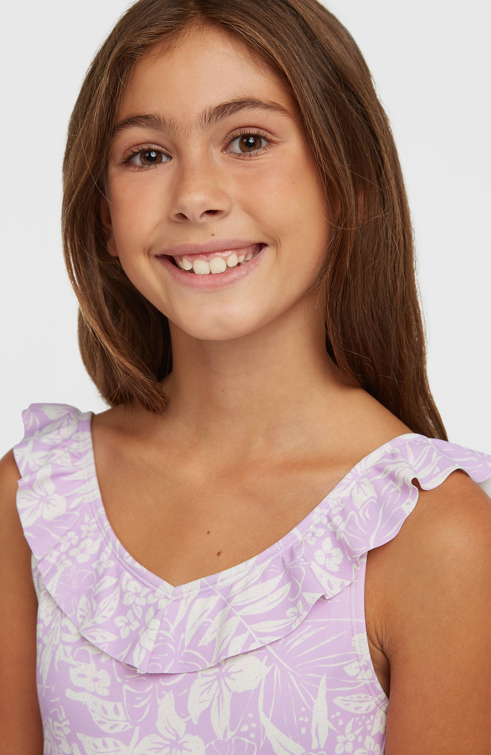 O'Neill Tropics Swimsuit Kids - Purple Island Sky