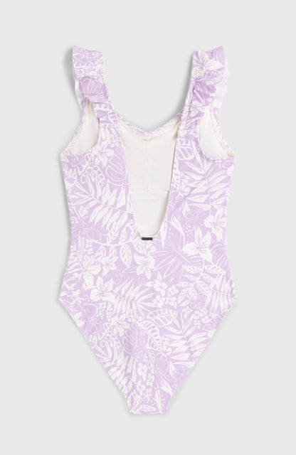 O'Neill Tropics Swimsuit Kids - Purple Island Sky