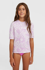 O'Neill Graphic Short-Sleeve Skin Kids - Purple Island Sky