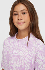 O'Neill Graphic Short-Sleeve Skin Kids - Purple Island Sky