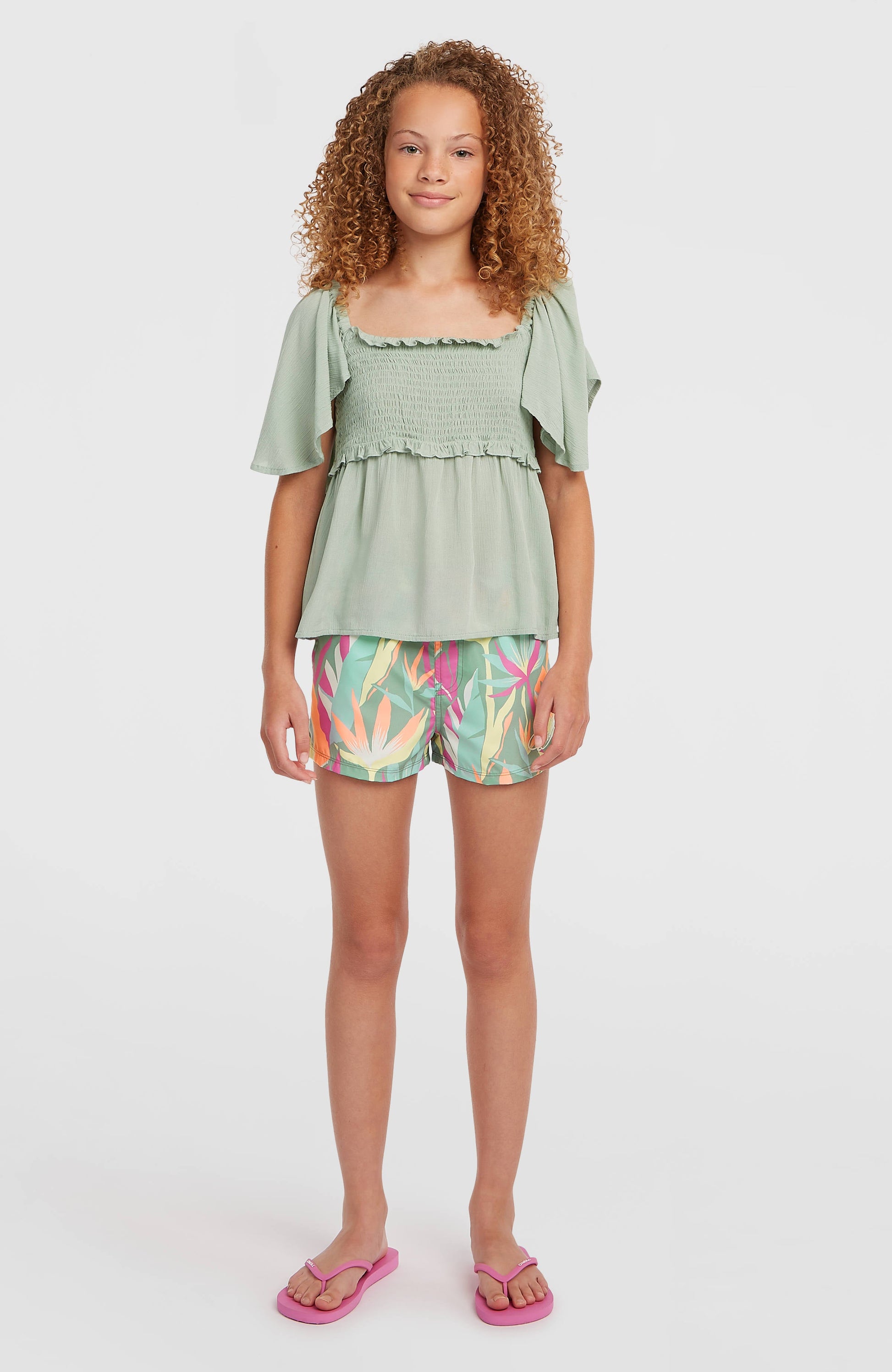 Essentials Swimshorts Kids - Green Wmns Tropicana