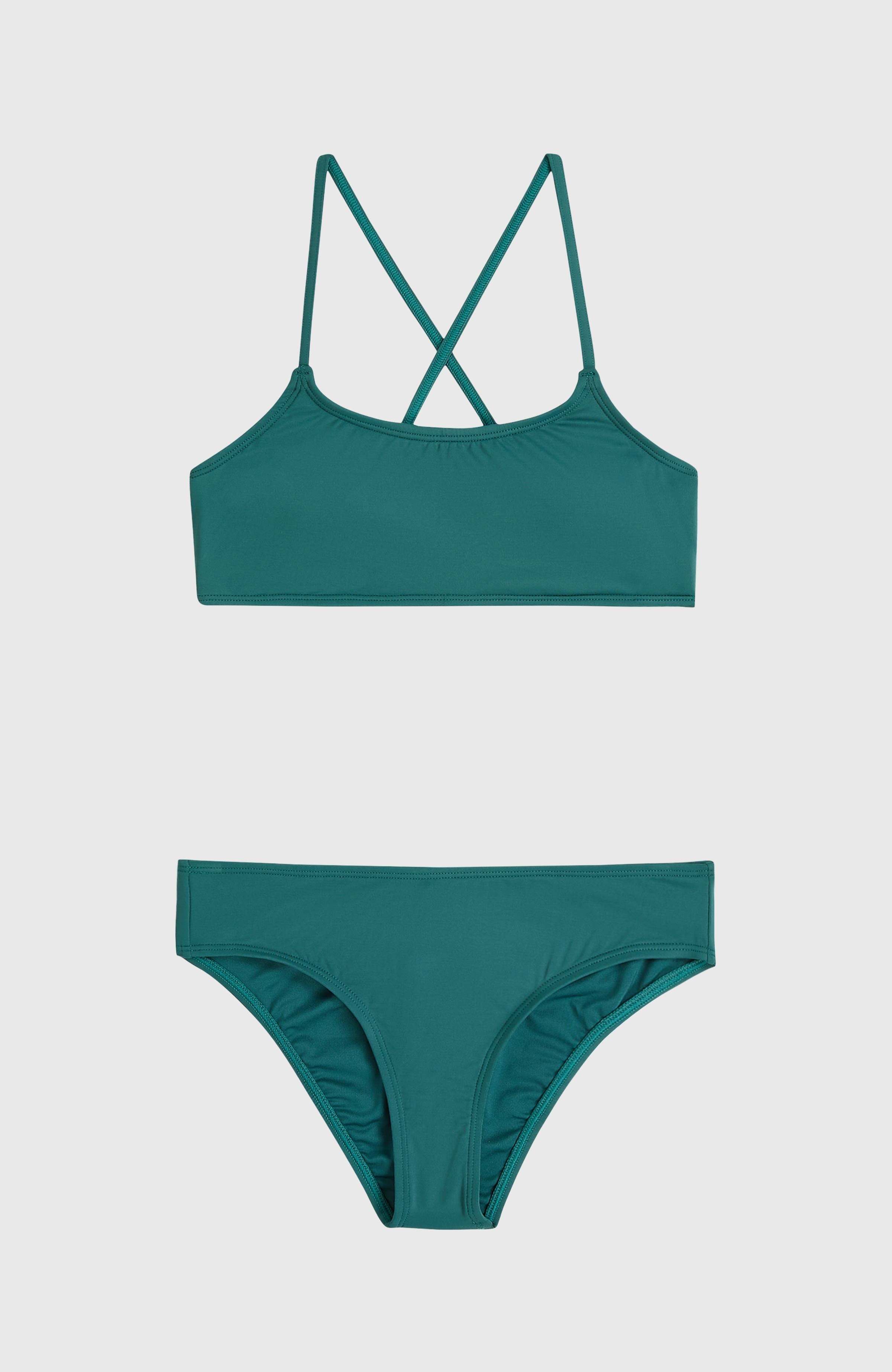 Essentials Bralette Bikini Set Kids - Botanical Heat