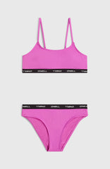 Sport Bikini Set Kids - Electric Fuschia