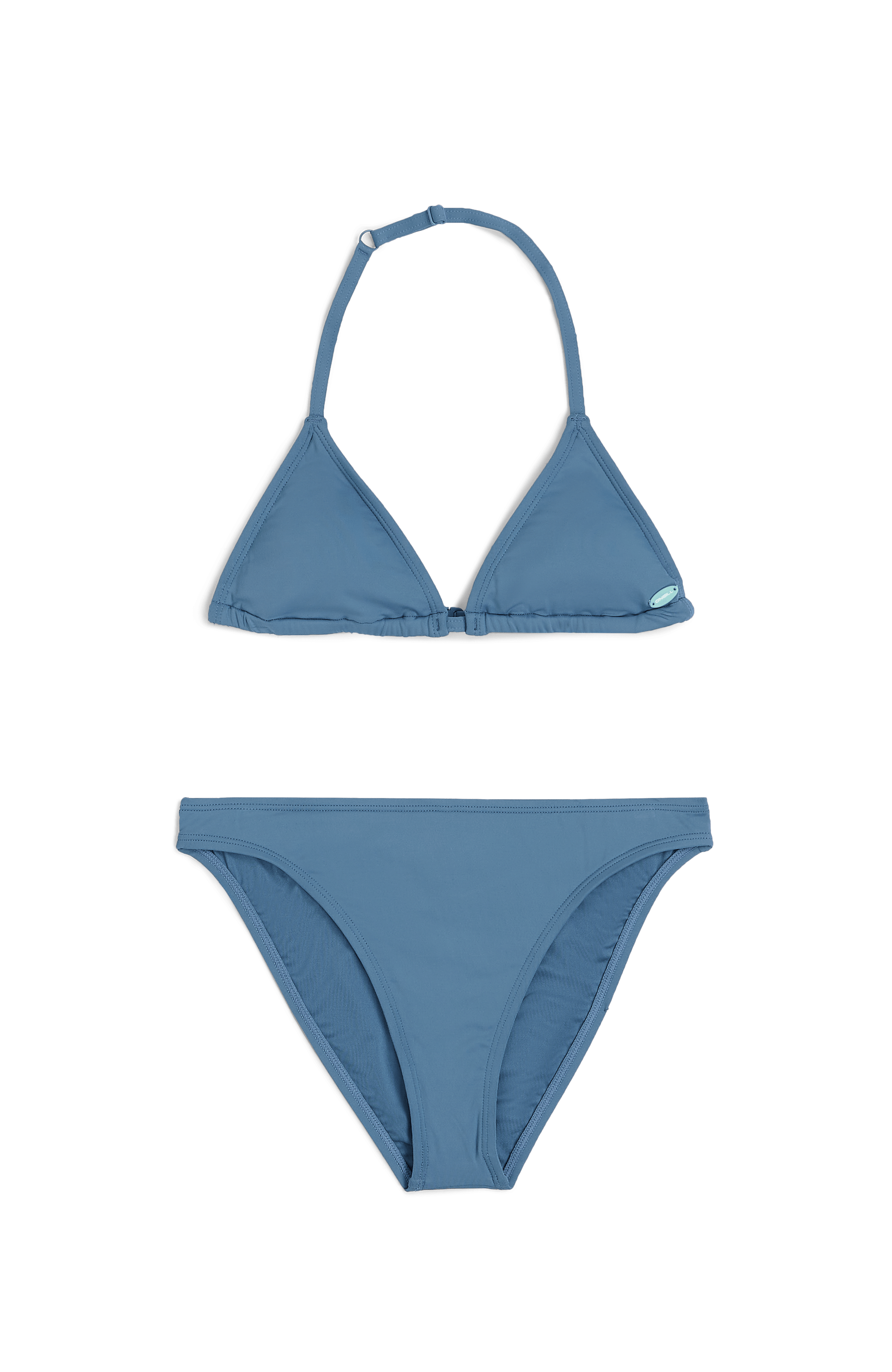 Essentials Triangle Bikini Set Kids - Copen Blue