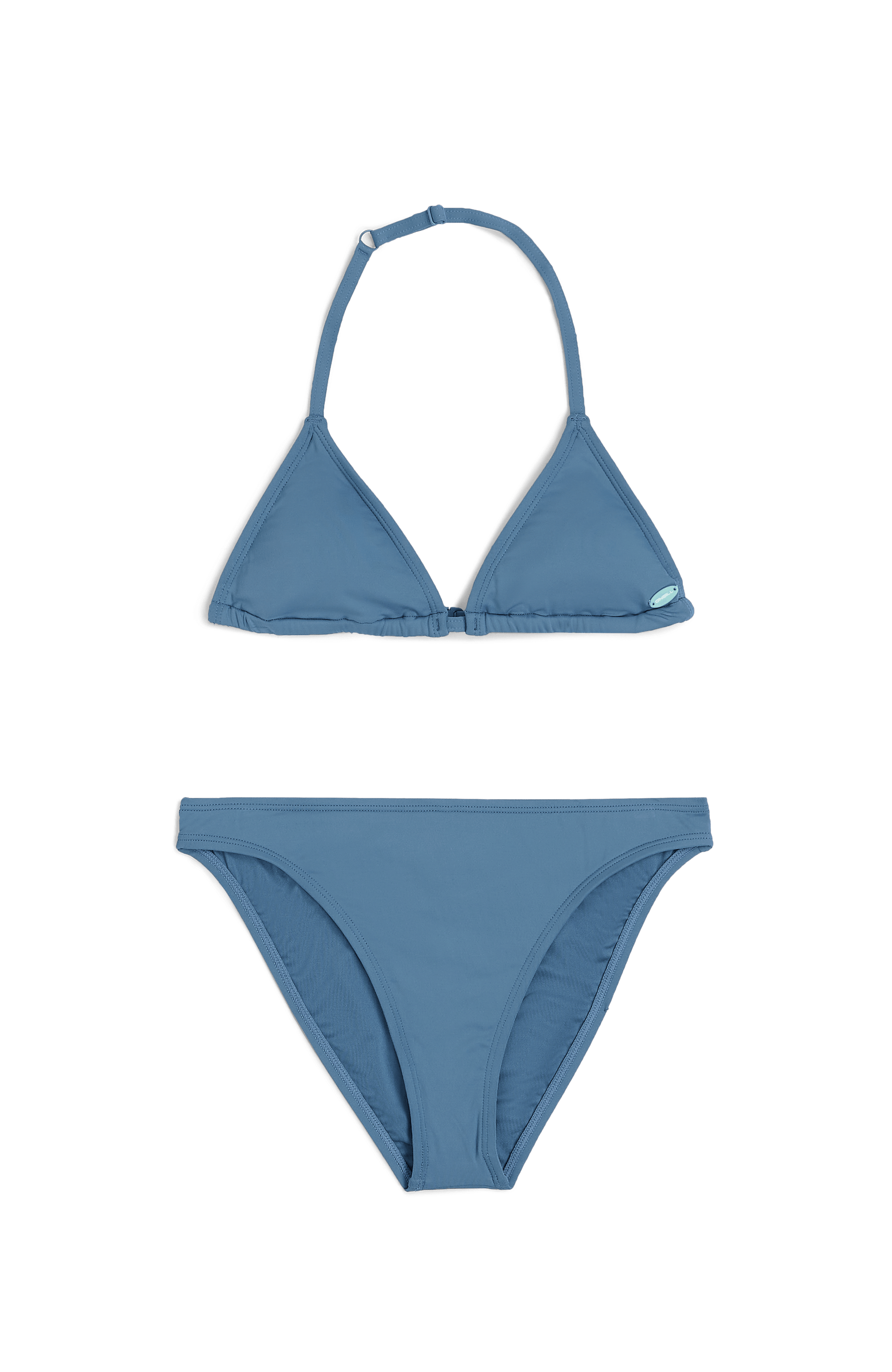 Essentials Triangle Bikini Set Kids - Copen Blue