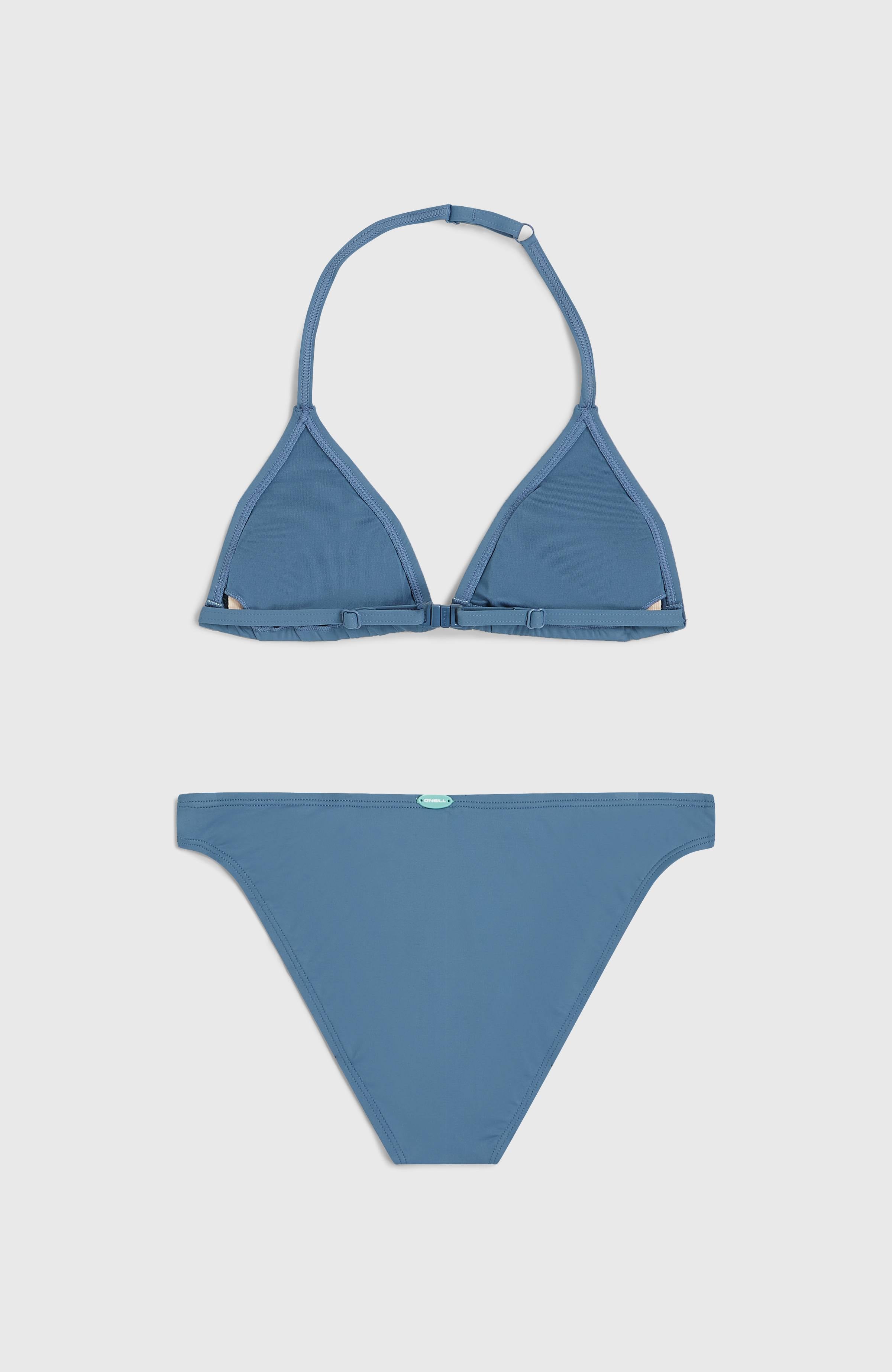 Essentials Triangle Bikini Set Kids - Copen Blue