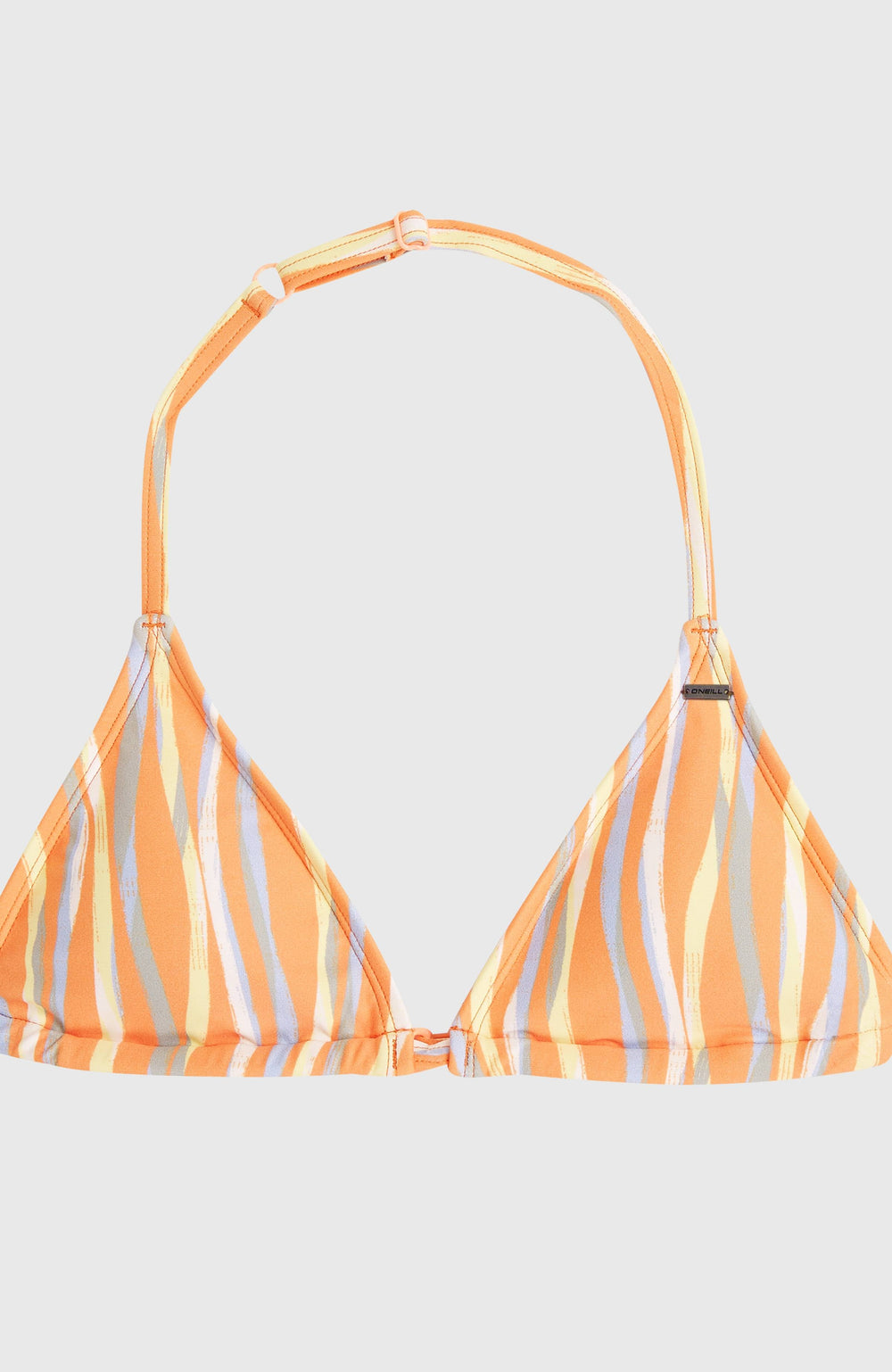 Essentials Triangle Bikini Set Kids - Funky Peach Swirly