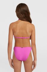 Essentials Triangle Bikini Set Kids - Electric Fuschia