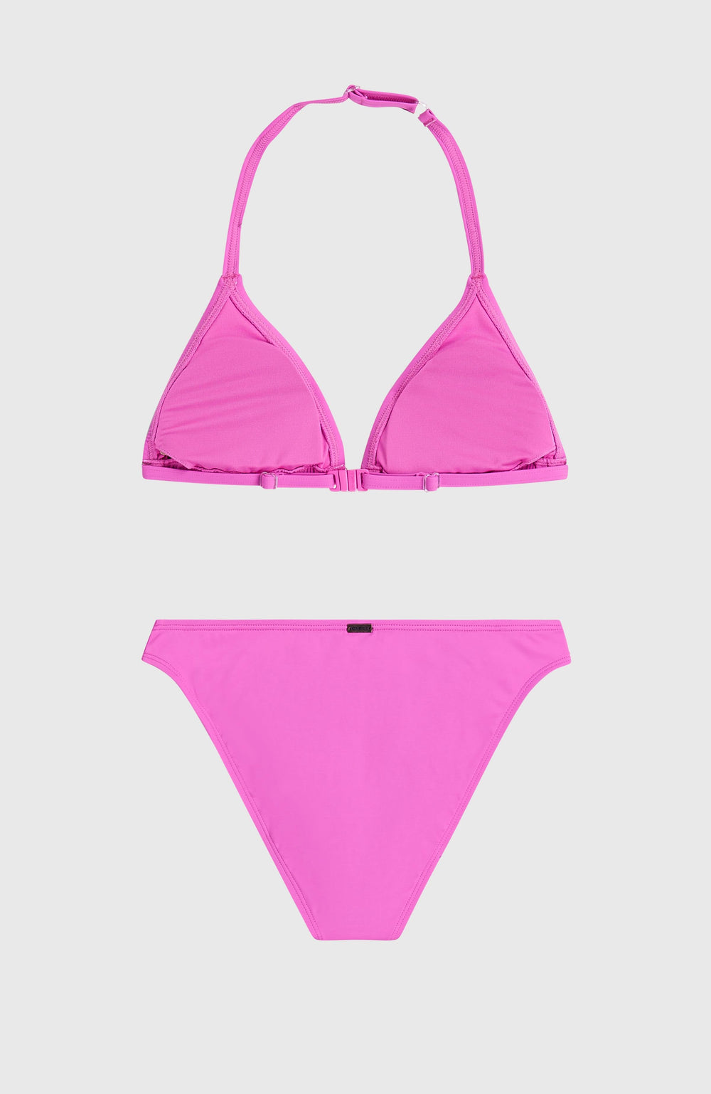 Essentials Triangle Bikini Set Kids - Electric Fuschia
