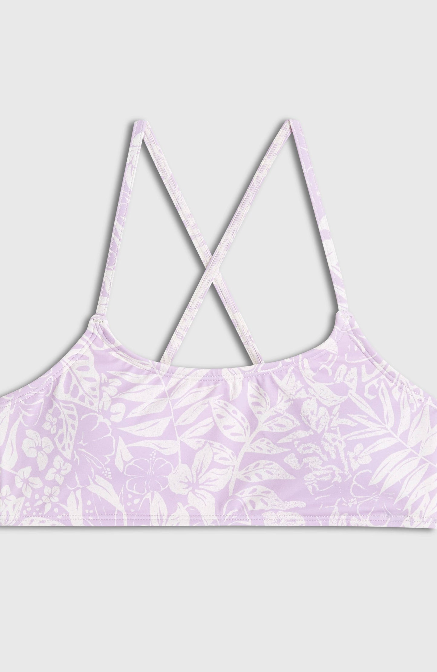 Essentials Bralette Bikini Set Kids - Purple Island Sky
