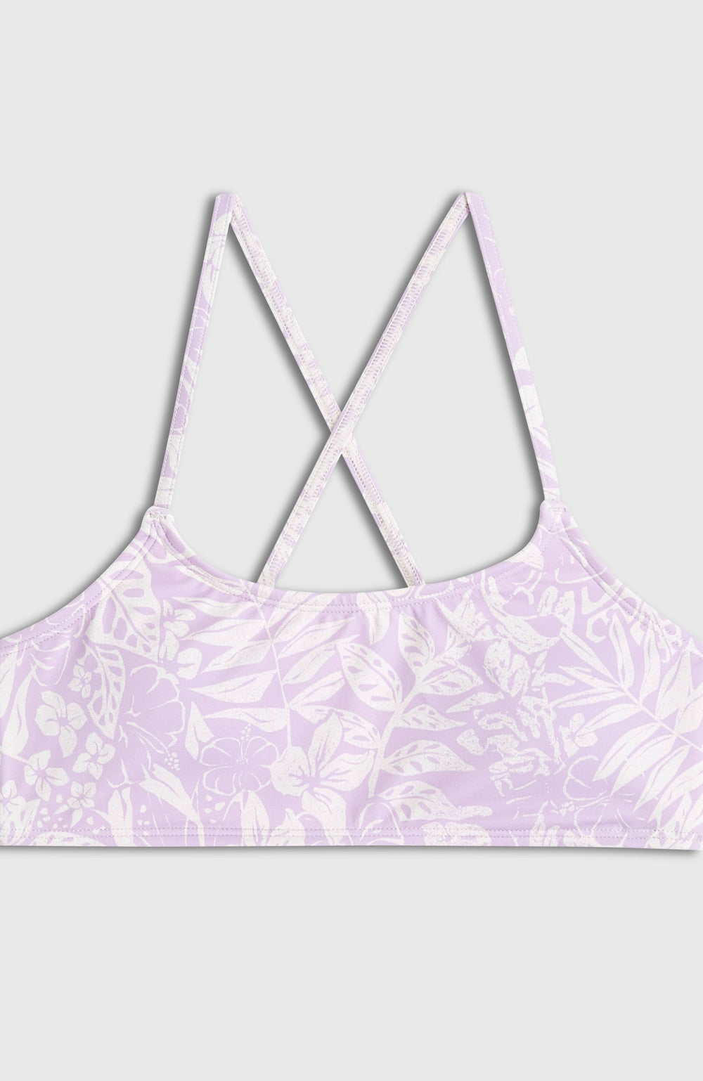 Essentials Bralette Bikini Set Kids - Purple Island Sky