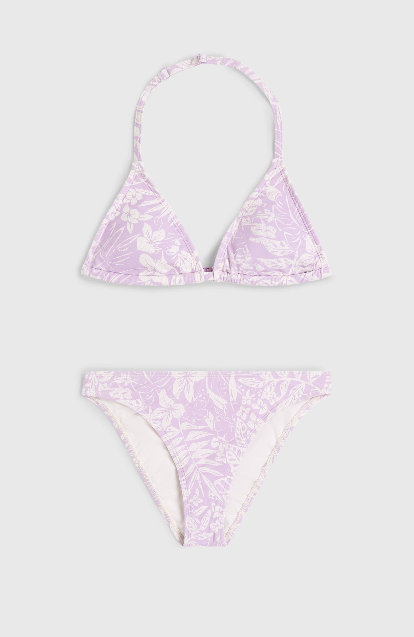 Essentials Triangle Bikini Set Kids - Purple Island Sky