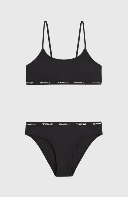 Sport Bikini Set Kids - Black Out