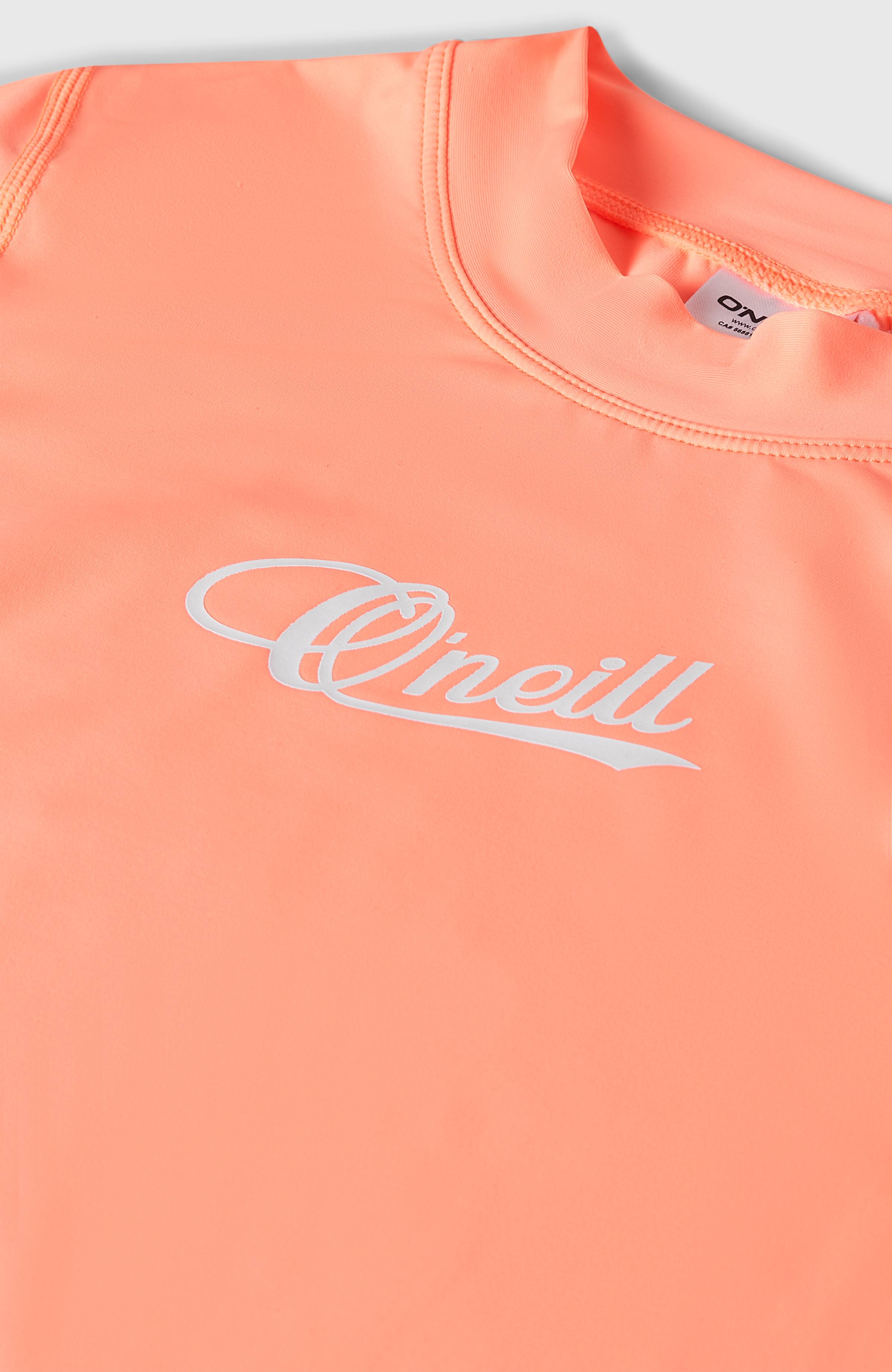 O'Neill Short-Sleeve Skin Kids - Funky Peach