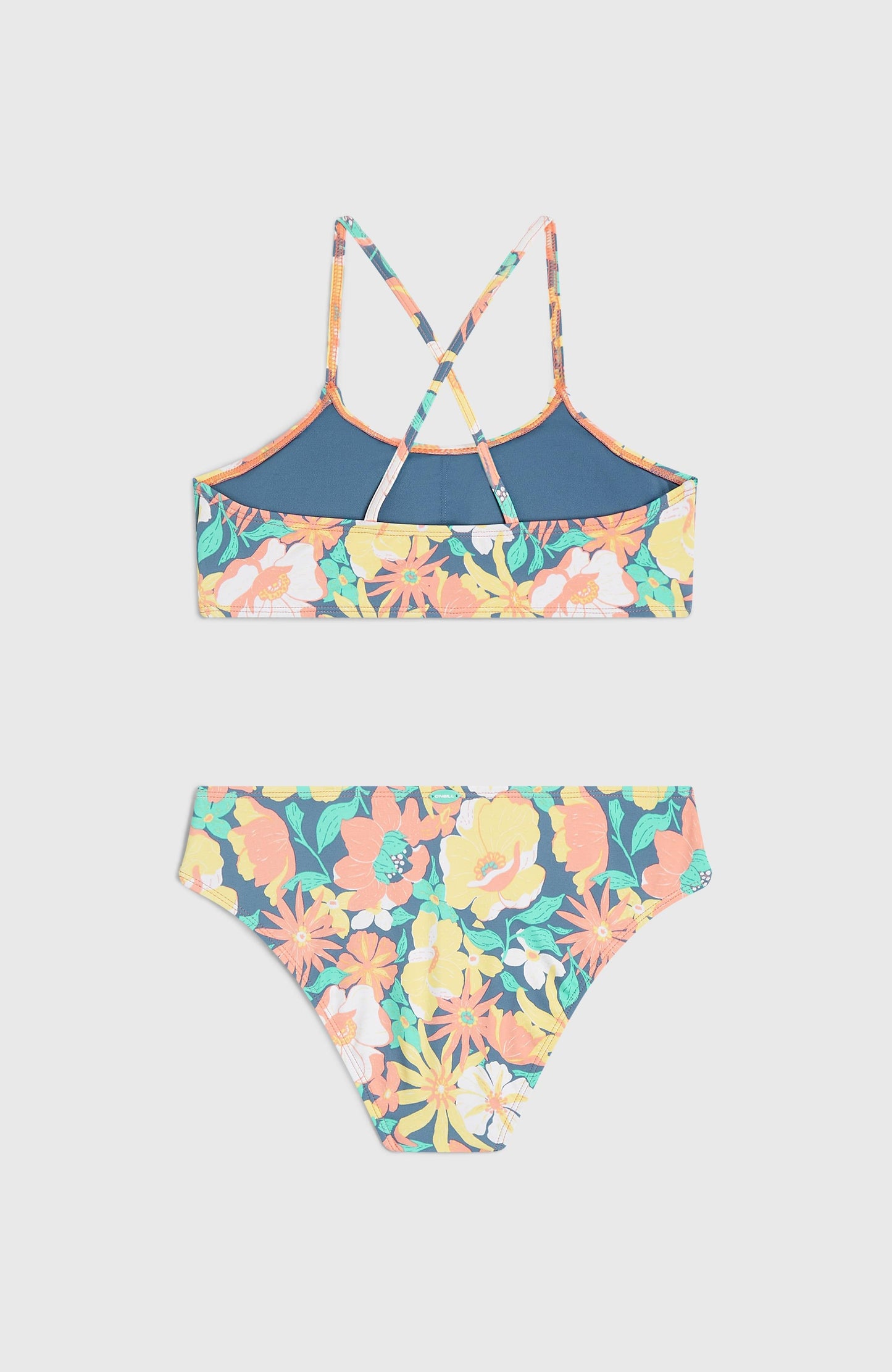 Essentials Bralette Bikini Set Kids - Blue Santa Monica