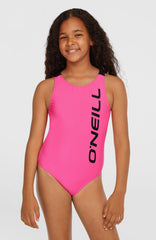 Essentials Sun & Joy Swimsuit Kids - Rosa Shocking
