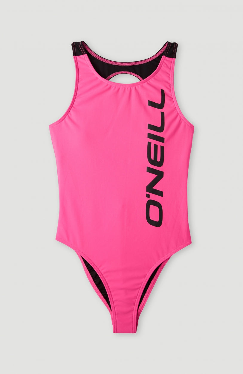 Essentials Sun & Joy Swimsuit Kids - Rosa Shocking