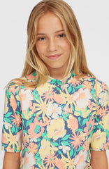 Essentials Short-Sleeve Skin Kids|Wetsuits - Blue Santa Monica