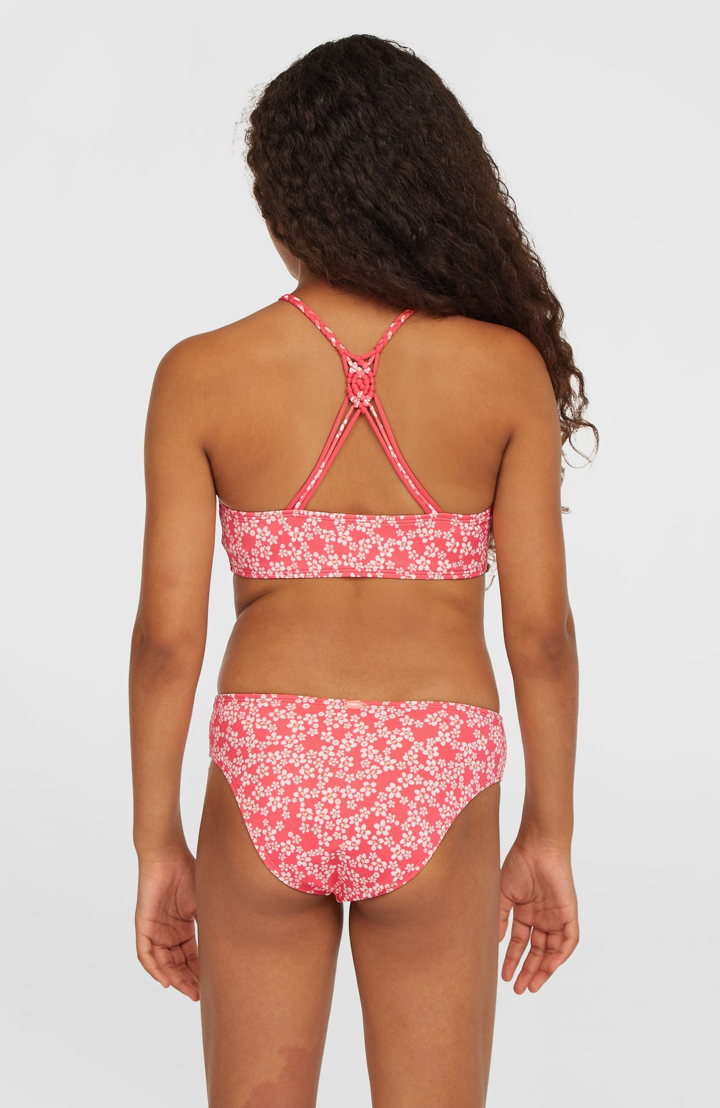 Tropics Bikini Set Kids - Pink Milliflower
