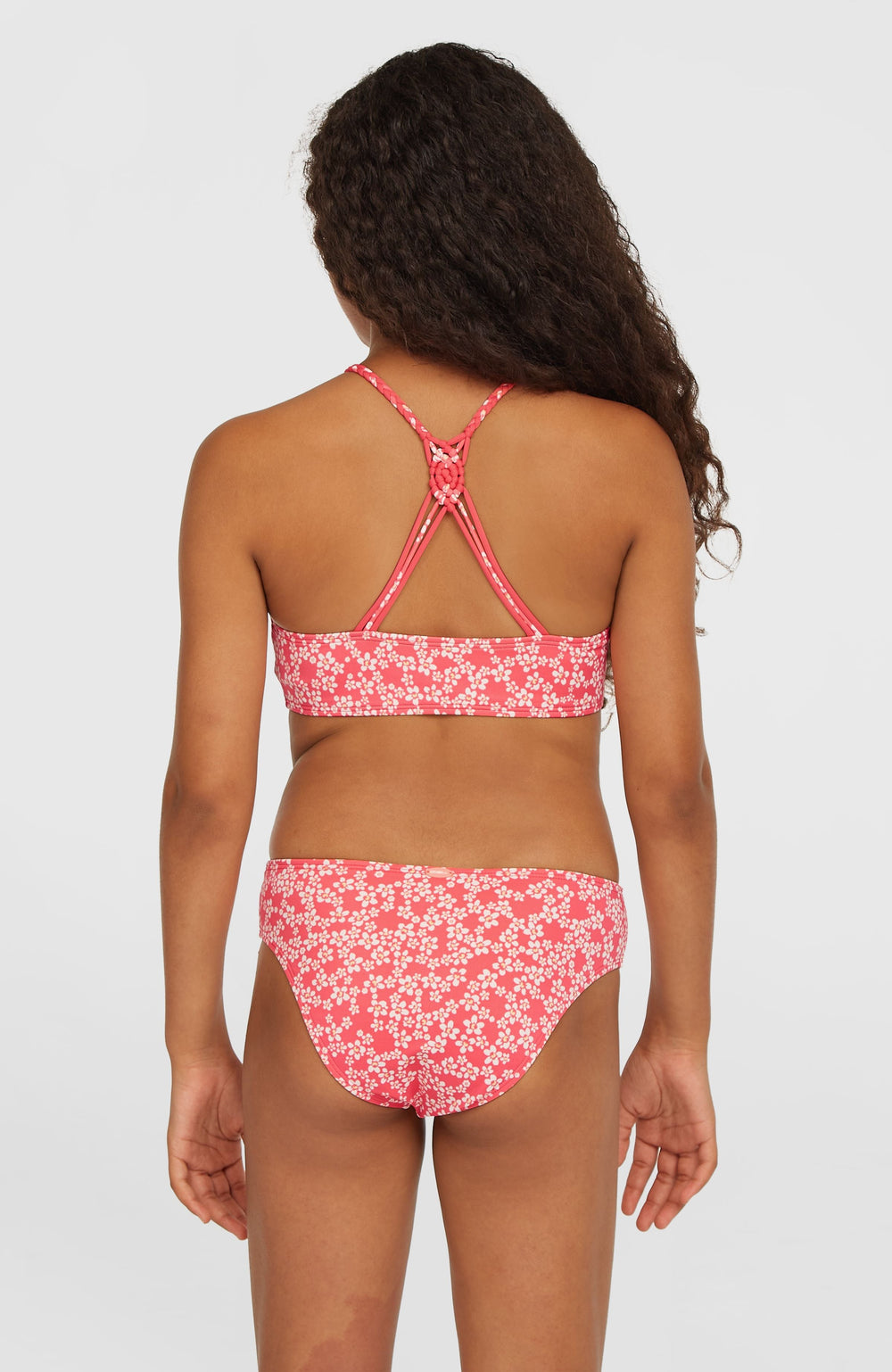 Tropics Bikini Set Kids - Pink Milliflower