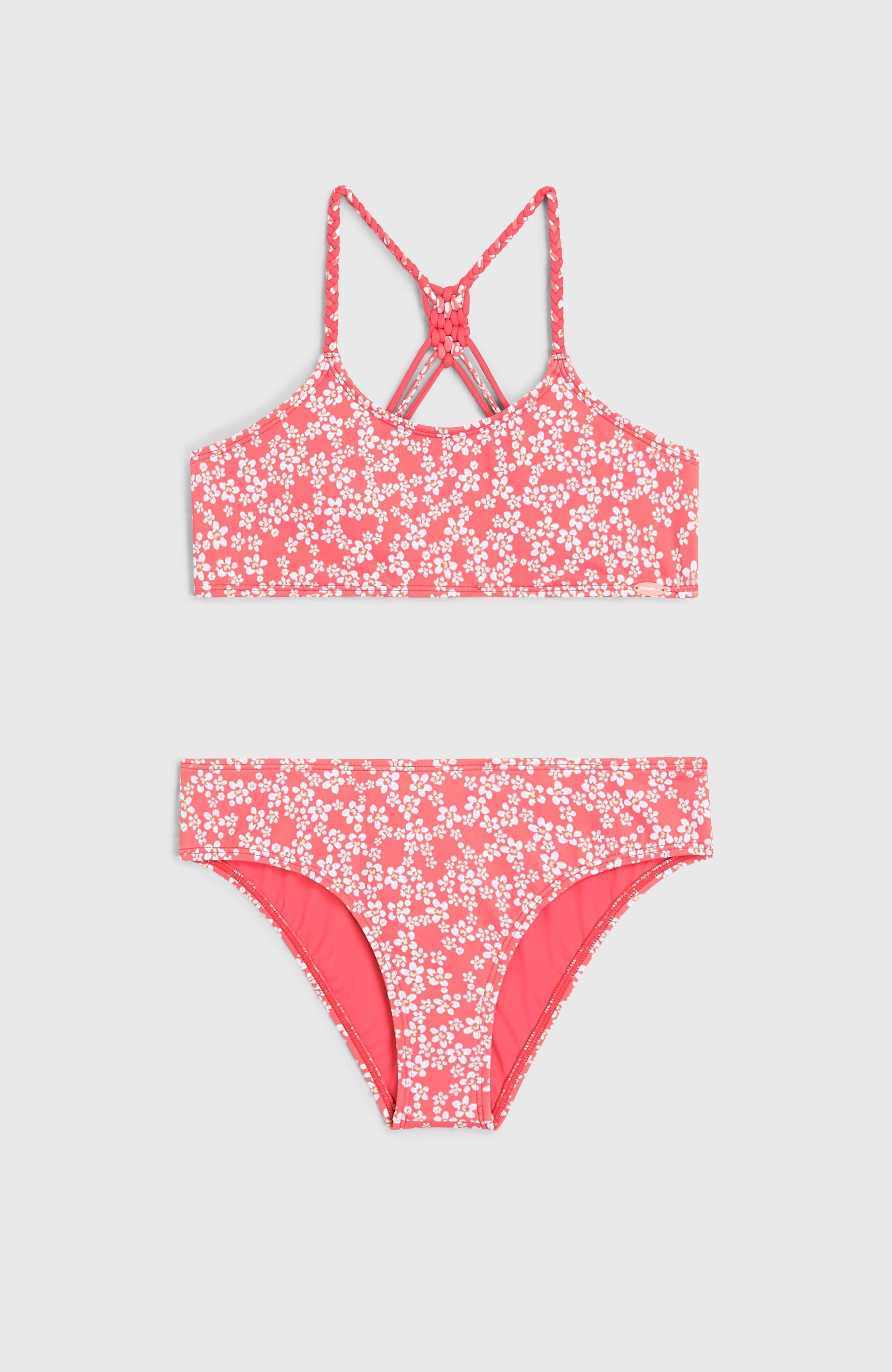 Tropics Bikini Set Kids - Pink Milliflower