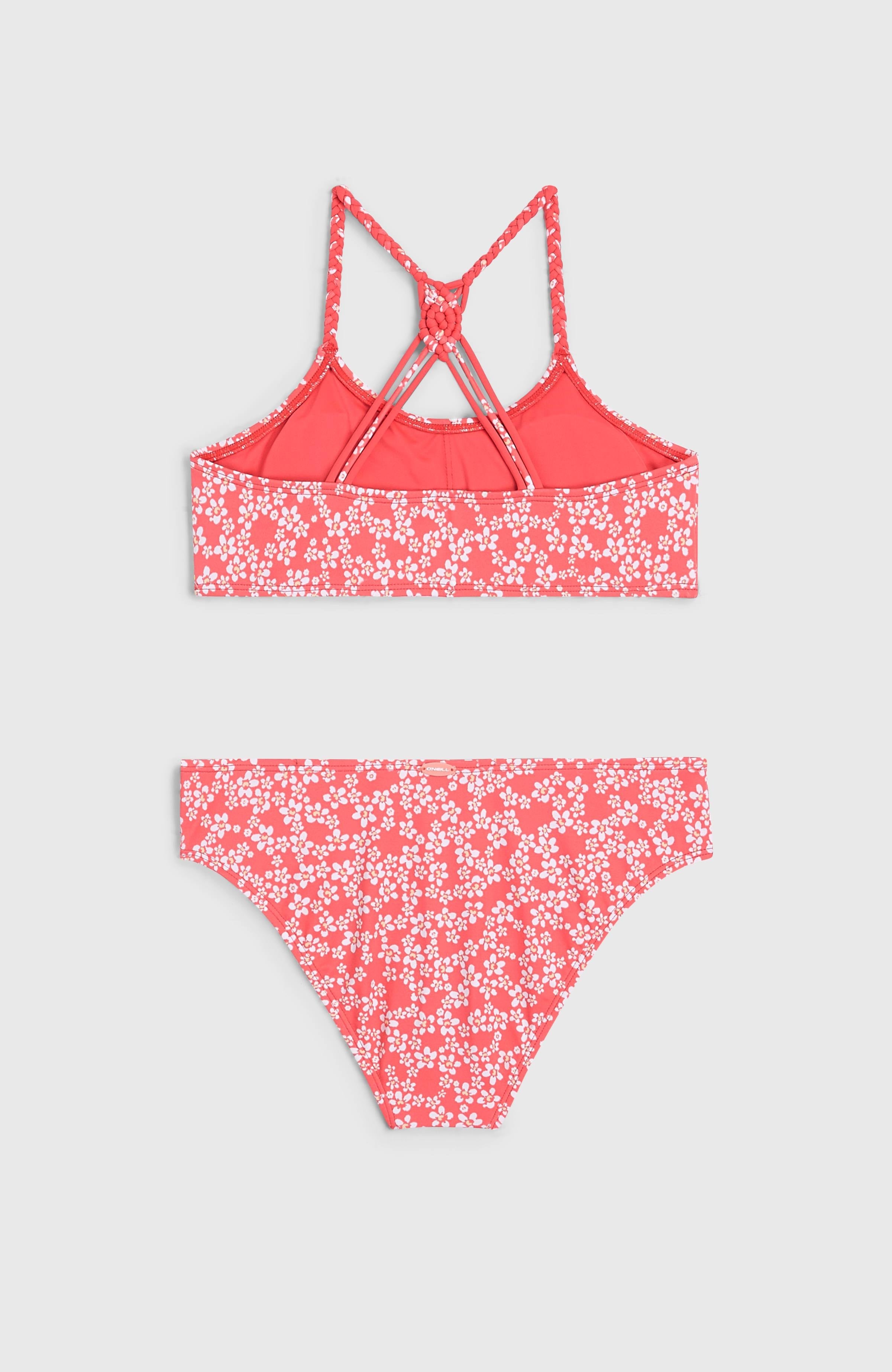 Tropics Bikini Set Kids - Pink Milliflower