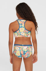 Cali Holiday Bikini Set Kids - Blue Santa Monica