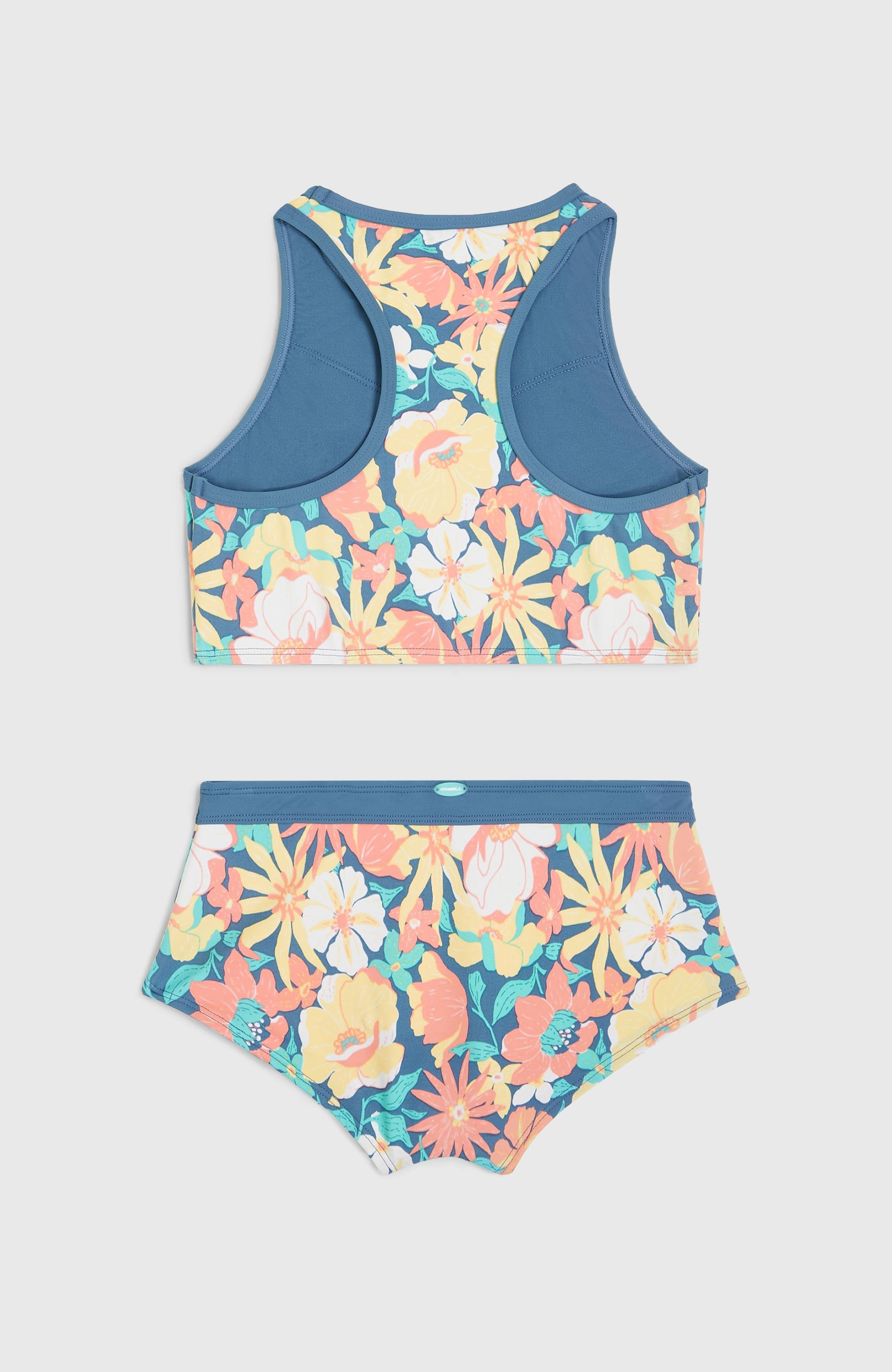 Cali Holiday Bikini Set Kids - Blue Santa Monica