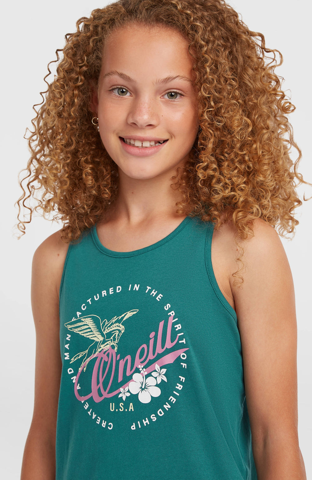 Graphic Tanktop Kids - Botanical Heat