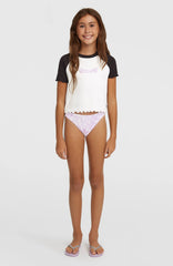 O'Neill Colour-Block Rib T-Shirt Kids - Snow White Colour Block