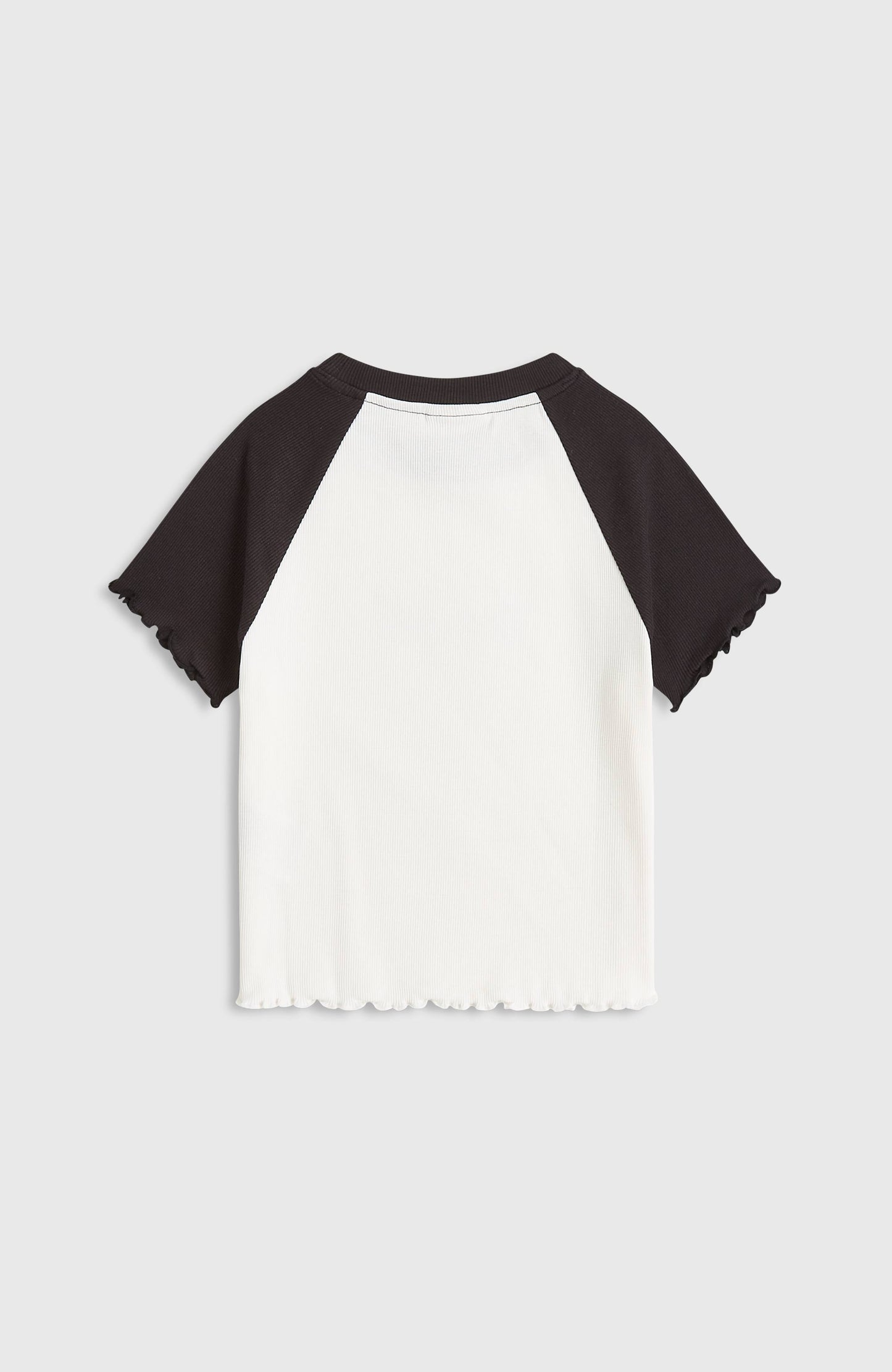 O'Neill Colour-Block Rib T-Shirt Kids - Snow White Colour Block