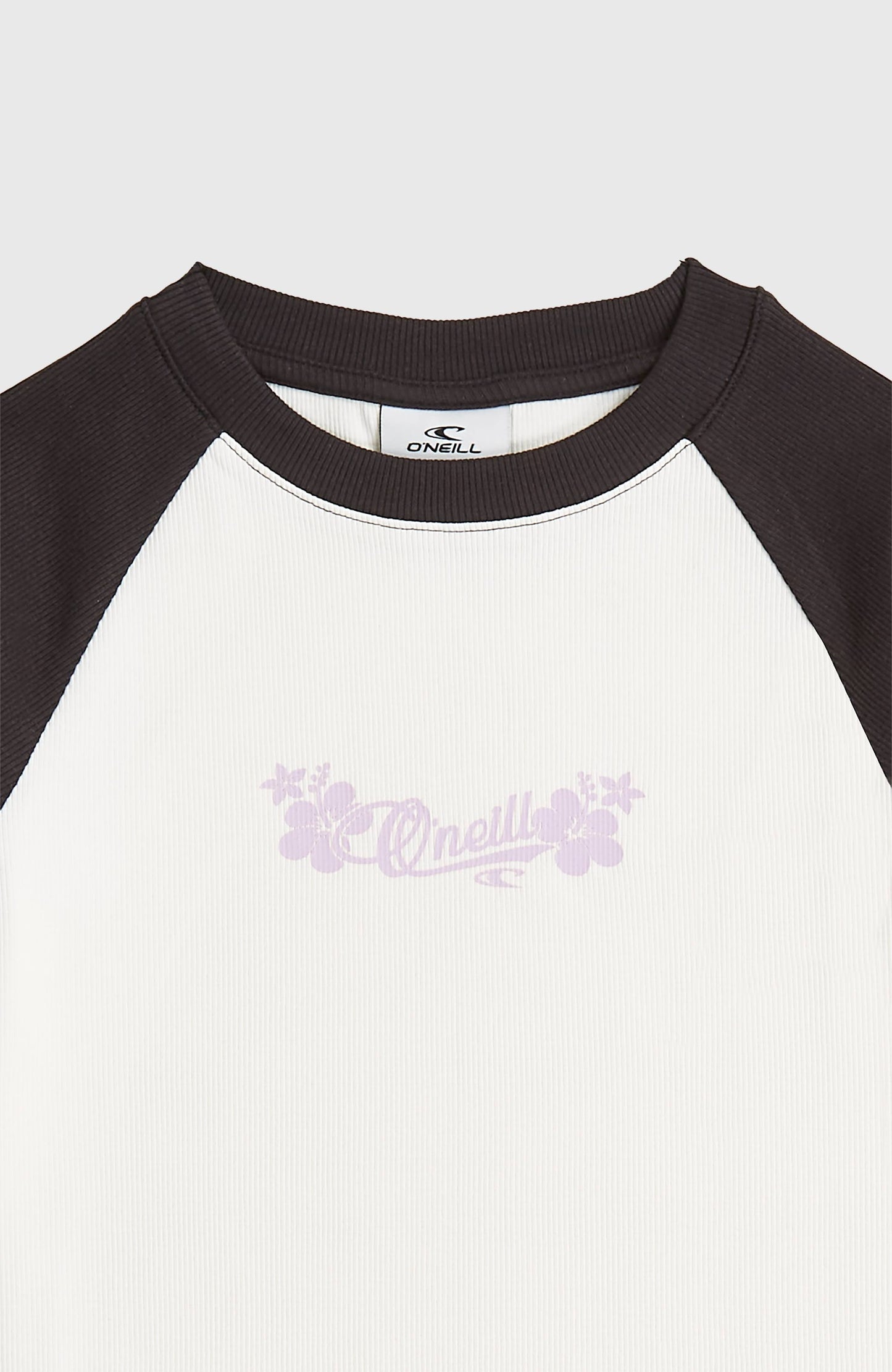 O'Neill Colour-Block Rib T-Shirt Kids - Snow White Colour Block
