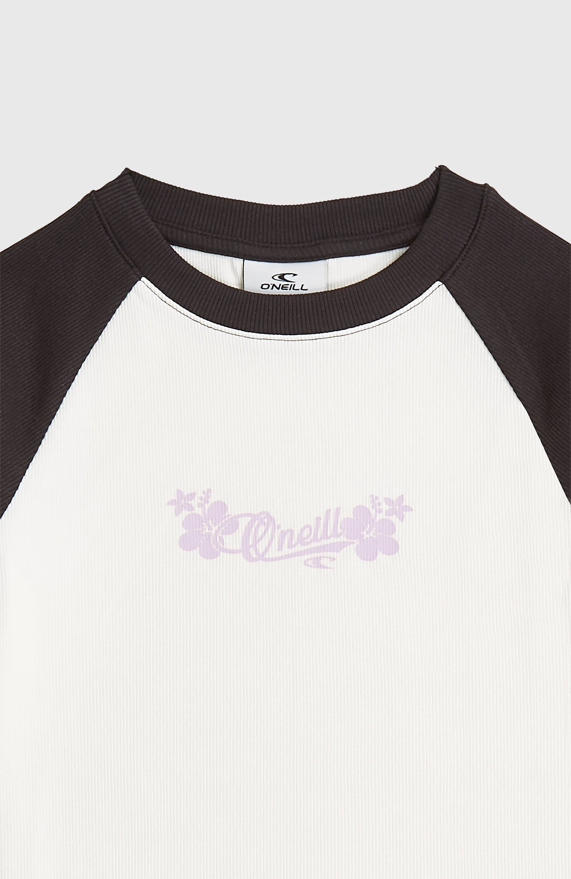 O'Neill Colour-Block Rib T-Shirt Kids - Snow White Colour Block
