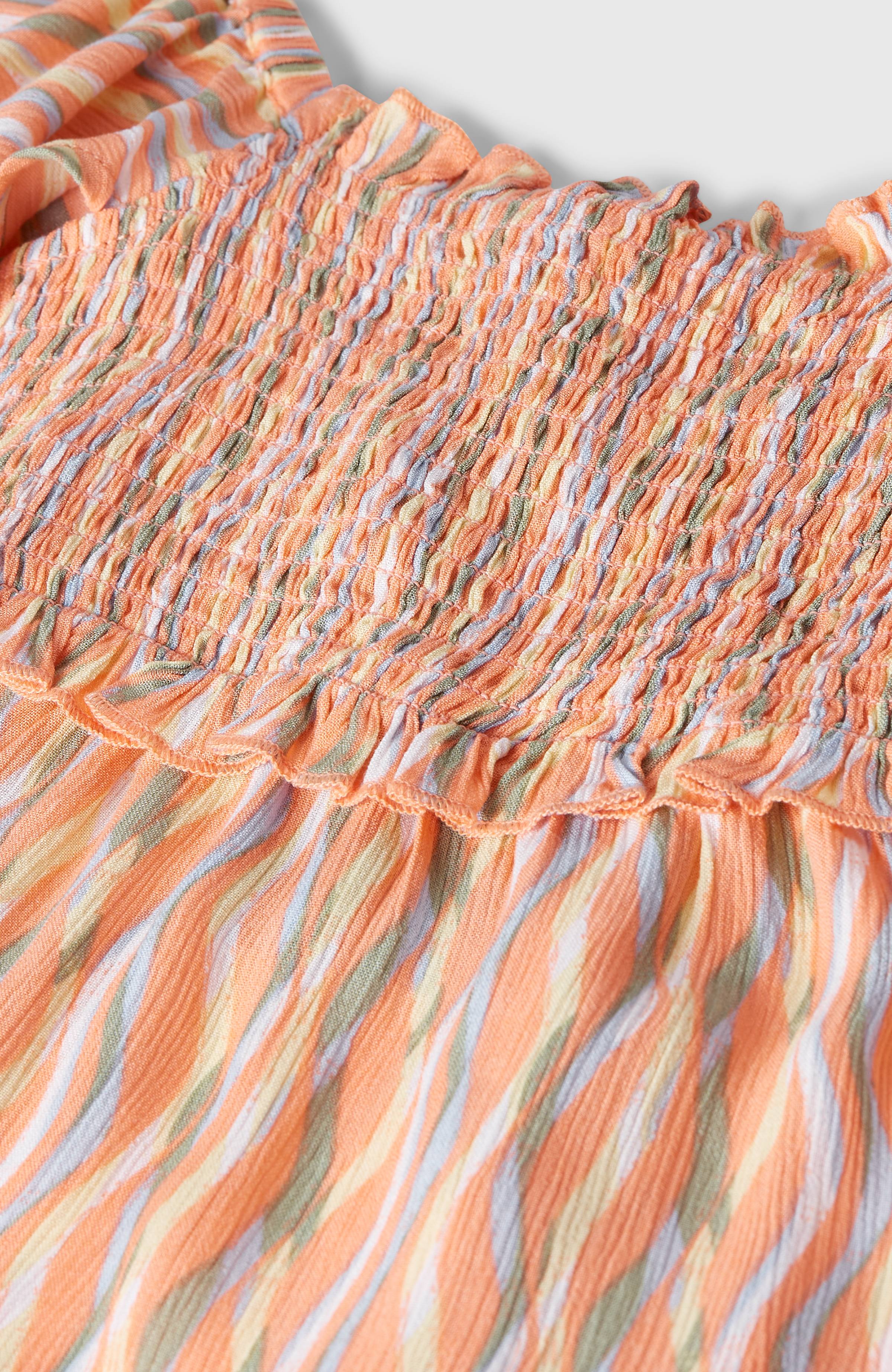 O'Neill Woven T-Shirt Kids - Funky Peach Swirly