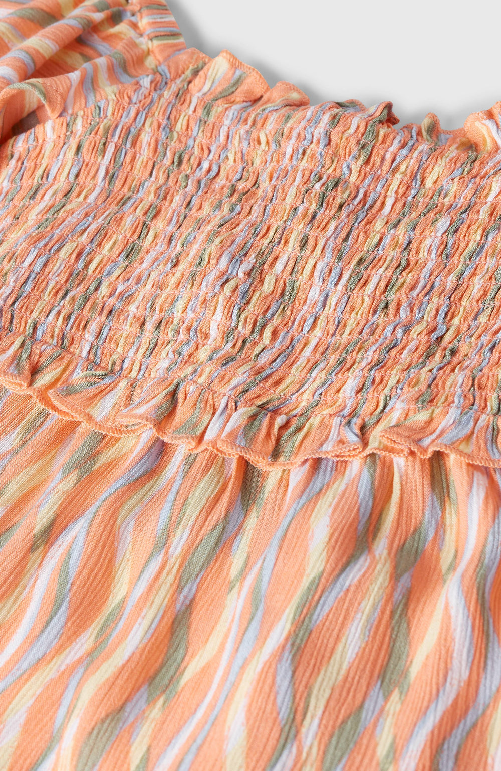 O'Neill Woven T-Shirt Kids - Funky Peach Swirly