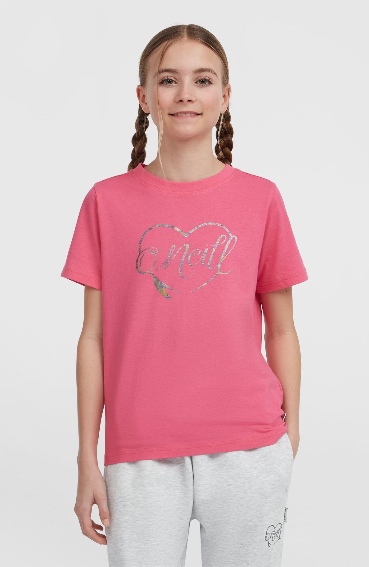 Essentials T-Shirt Kids - Carmine Rose