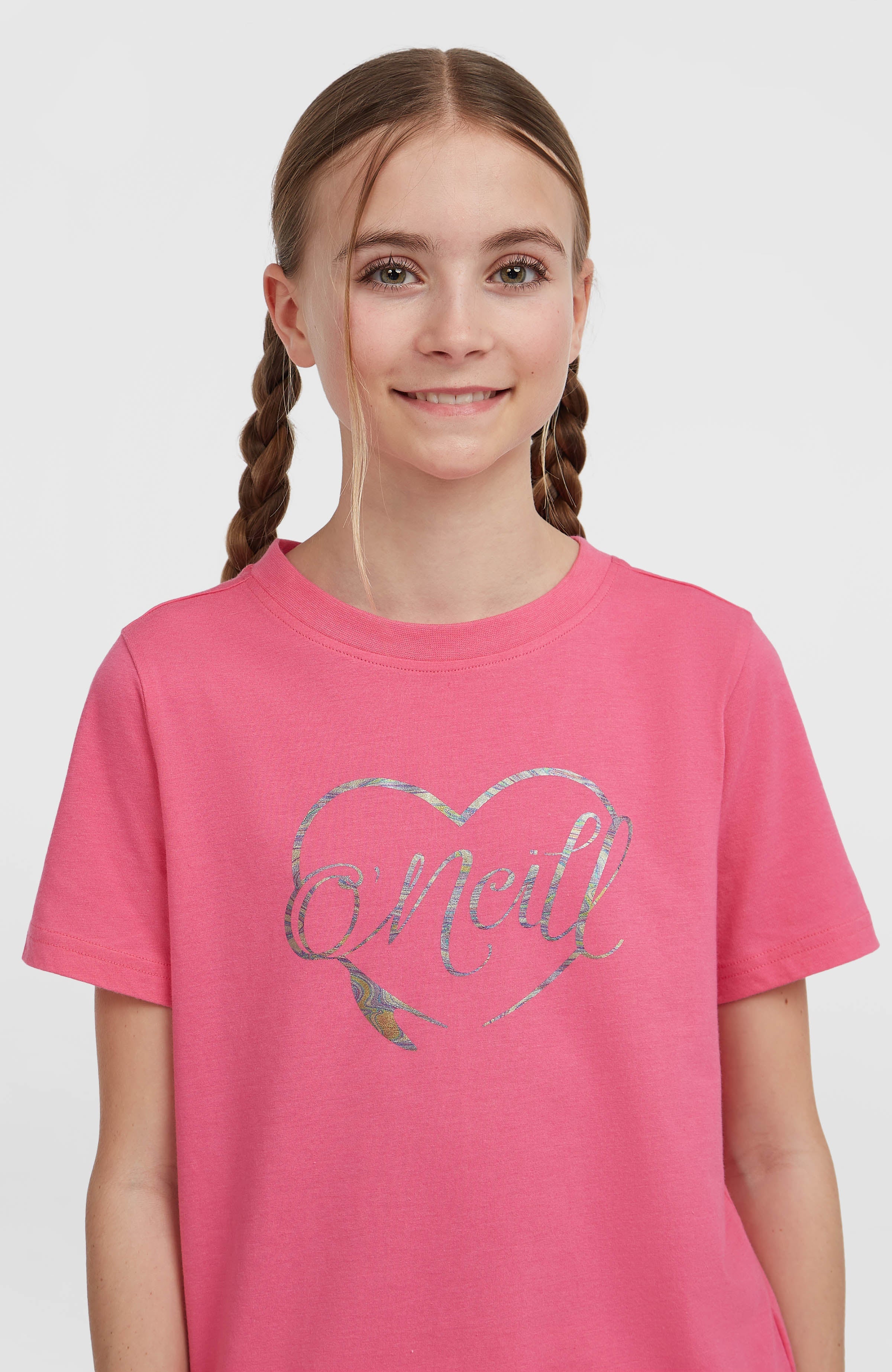 Essentials T-Shirt Kids - Carmine Rose