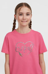 Essentials T-Shirt Kids - Carmine Rose