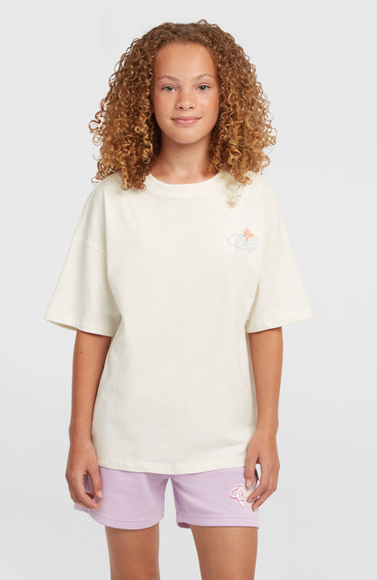 Essentials Script Sweatshorts Kids - Pale Lavender