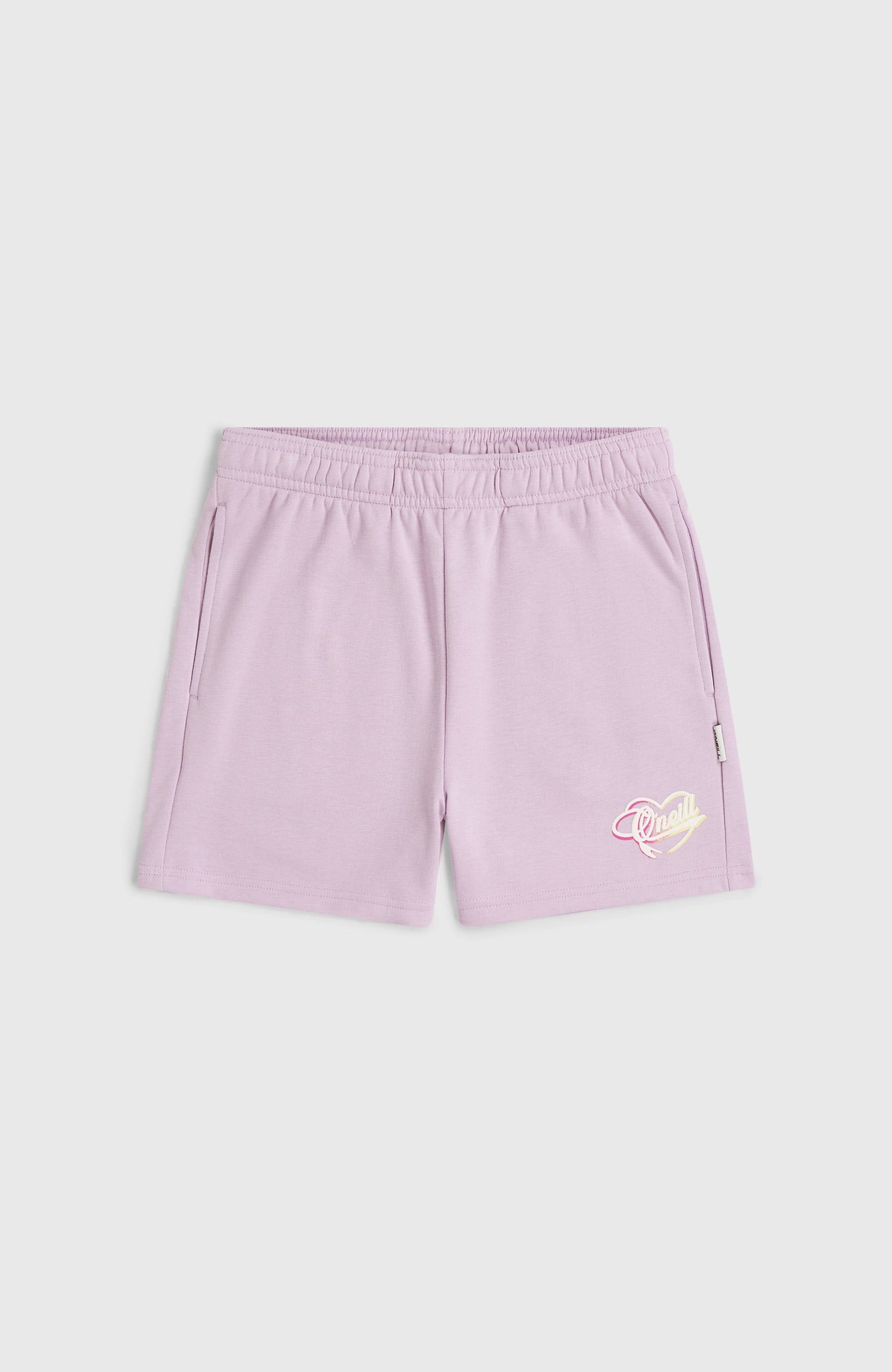 Essentials Script Sweatshorts Kids - Pale Lavender